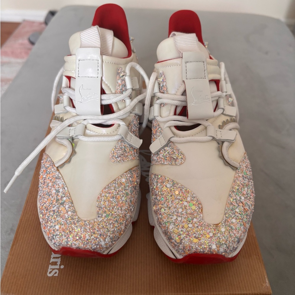 Christian Louboutin Red Bottom Sneakers 35.5